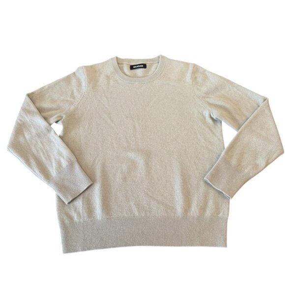 NAADAM  100% CASHMERE SWEATER SAGE GREEN SMALL WOMANS  CREWNECK SOFT COZY - Picture 8 of 10